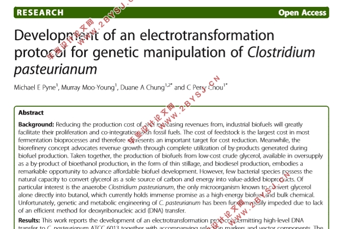 ڰ(Clostridium pasteurianum)Ŵĵת(14000,ӢPDF)