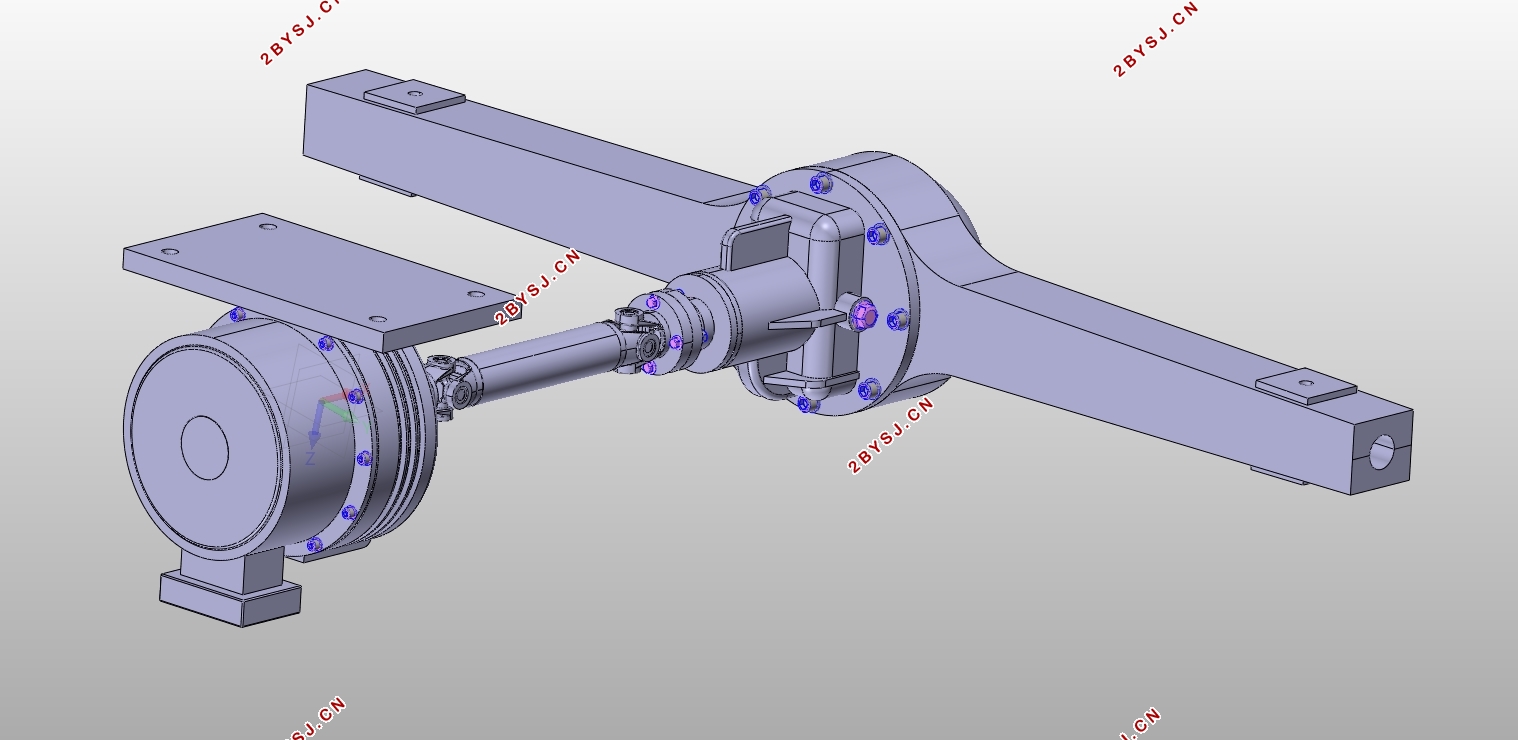 �������˼�ʻ�綯��װ�����䳵������ϵͳ���(��CADͼ,CATIA��άͼ)