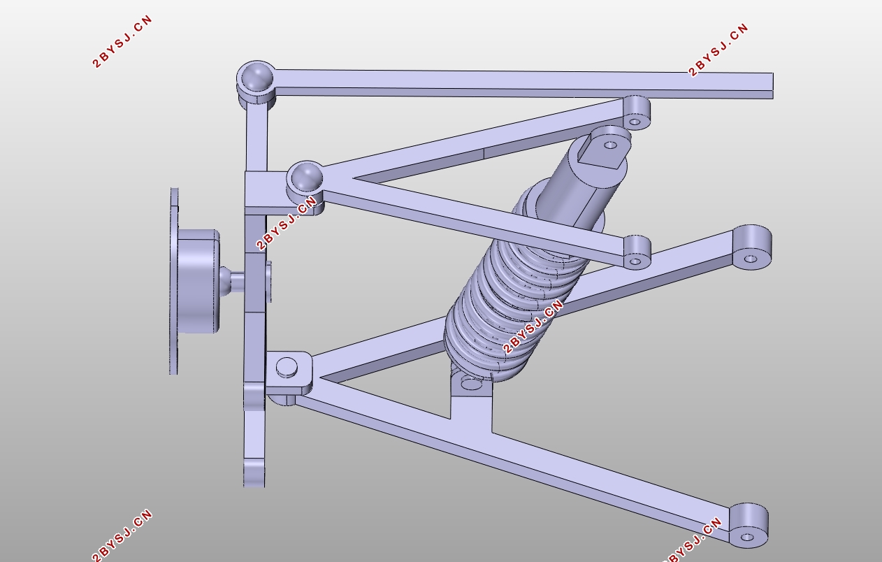 ��������������ϵͳ���Ʋ����о�(CAD,ADAMS,Simulink,CATIA��άͼ)