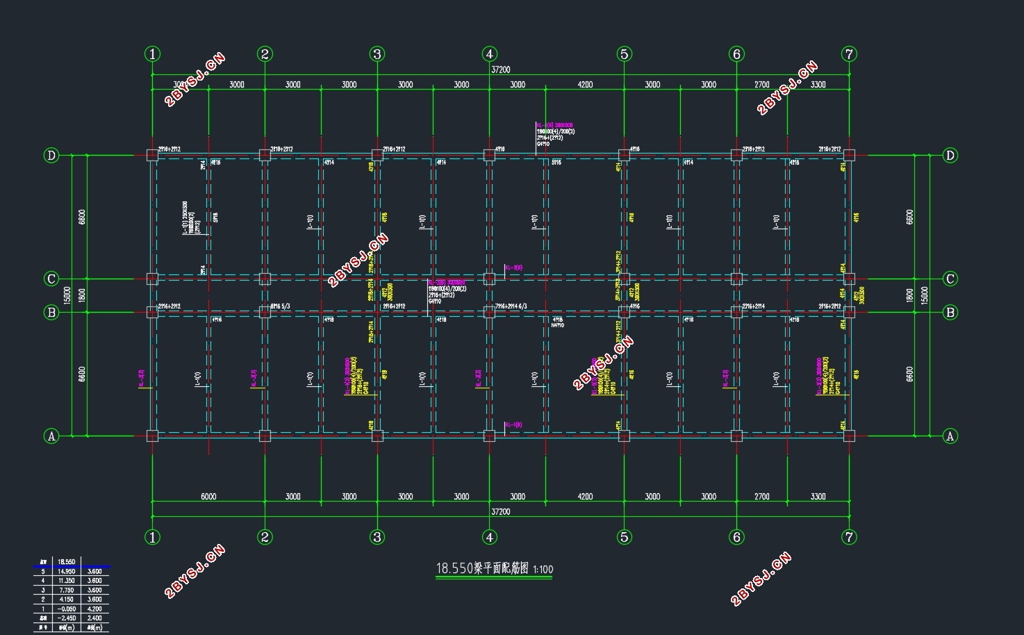 五层2790m2淮安市某人才基地办公楼施工组织设计(含建筑图结构图)